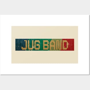 Jug Band  - RETRO COLOR - VINTAGE Posters and Art